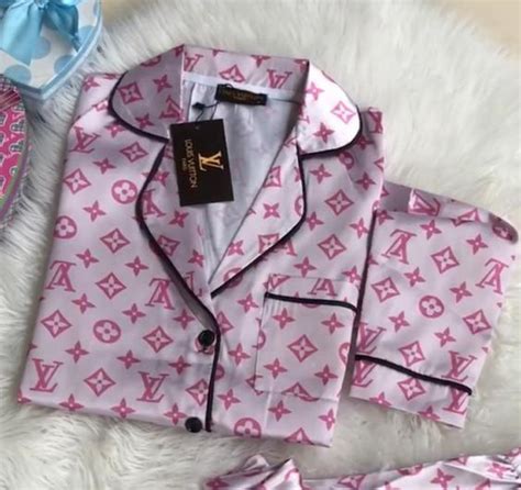 louis vuitton pajamas silk